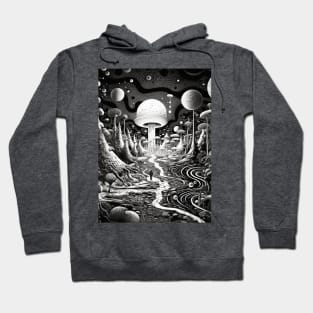 Shaman Dances with the Demon Dance of Fire and Power Hoodie